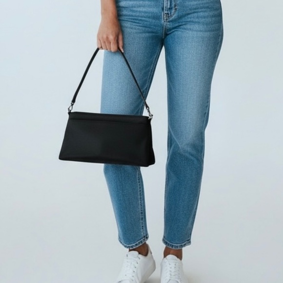 Coach Handbags - Coach Demi Mercer Leather Trimmed Nylon Handbag to Convertible Wristlet